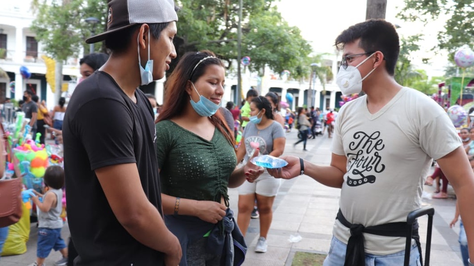 Encuestas con agua