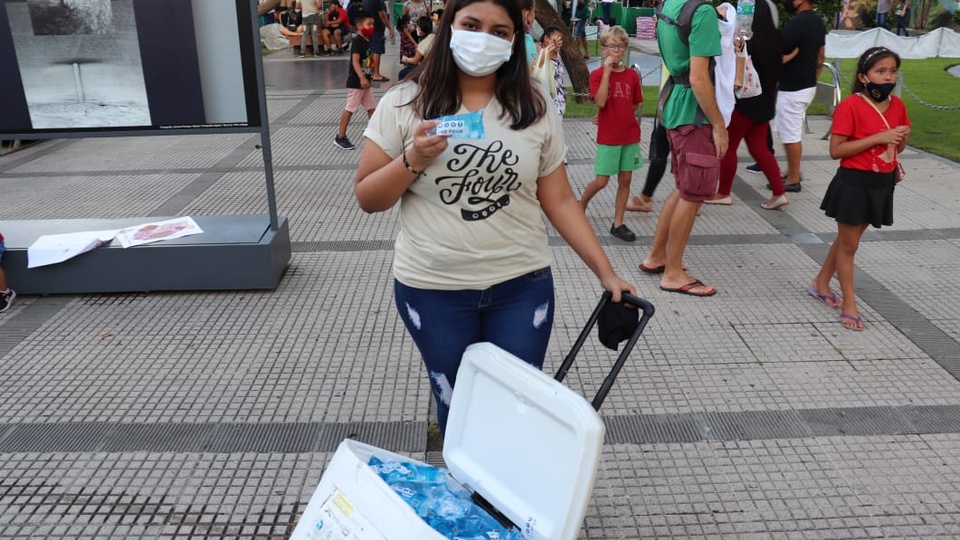 Encuestas con agua